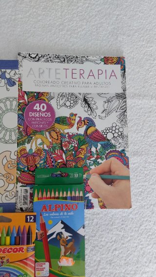 Libros mandalas y colores