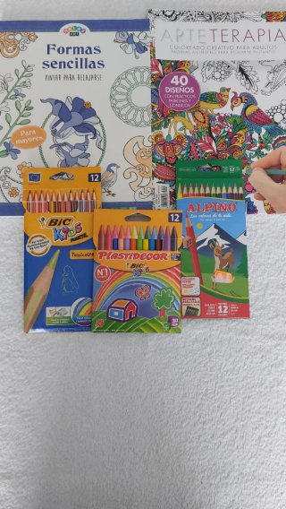 Libros mandalas y colores