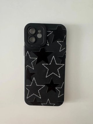 Custodia a stella nera per iPhone 12