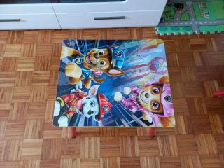 Mesa y sillas infantiles Patrulla Canina