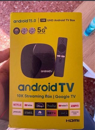 Android TV Box 10K UHD 5G RAM 8G ROM 128G