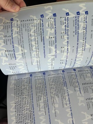 Libros de ejercicios de ingles