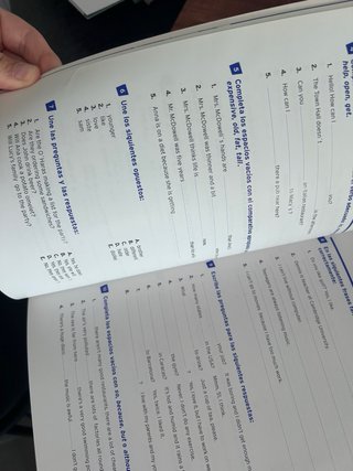 Libros de ejercicios de ingles