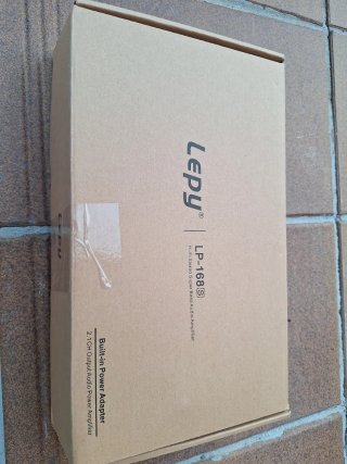 Amplificador Lepy LP-168S Super Bass Negro