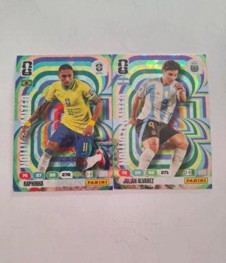 LIMITADAS RAPHINHA + JULIÁN ÁLVAREZ MUNDIAL ADRENA