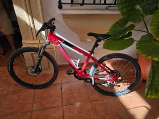 Bicicleta Rockrider Roja