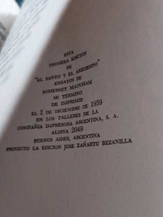 El Santo y el arzobispo. Somerset