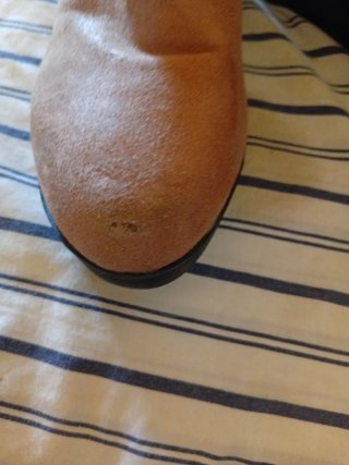 Botines de cuña marrones para mujer
