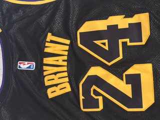 Camiseta Kobe Bryant Lakers #8/#24 Black Mamba