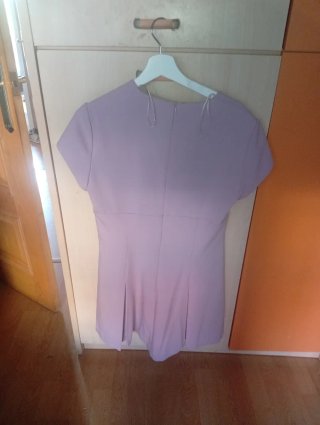 Vestido lila Zara Talla XL