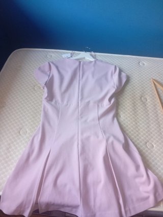 Vestido lila Zara Talla XL
