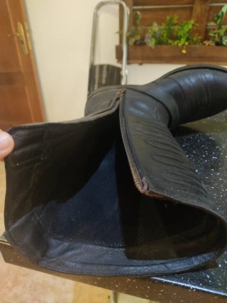 Botas moteras cruiser negras