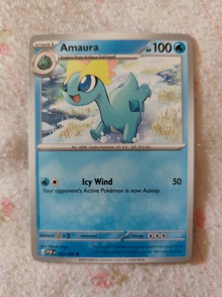 Carta Pokémon Amaura 023/088