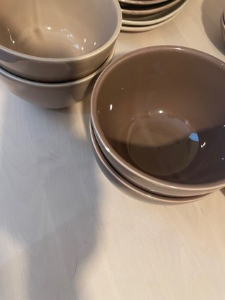 Juego de vajilla de cerámica y porcelana