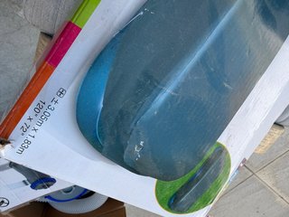 Cubre piscina azul oscuro