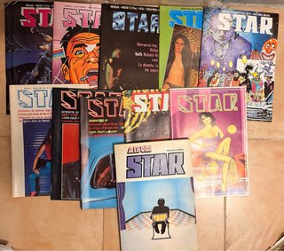 Lote 50 Revistas STAR (Años 70) - Joya del Comix