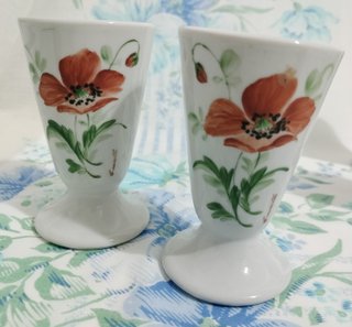 10 Mazagrans Limoges Florales