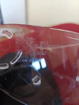 Pantalla SHOEI CWR1 Transparente