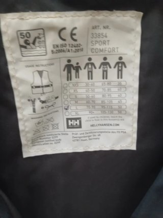 Chalecos salvavidas HH (3 unidades)