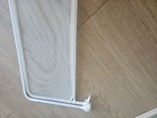 Barrera de Cama Infantil Blanca