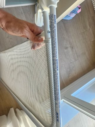 Barrera de Cama Infantil Blanca