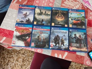 Lote Juegos PS4: Horizon, Elden Ring, God of War