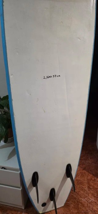 Tabla de surf Vision Take Off azul grande