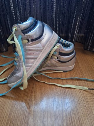Zapatillas Adidas Retro Talla 36 Plata