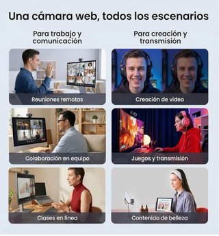 Webcam EMEET C960 Ultra 4K totalmente Nueva
