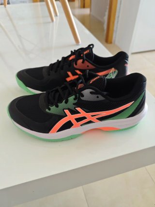 Zapatillas pádel Asics Gel Negro/Verde