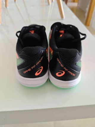 Zapatillas pádel Asics Gel Negro/Verde