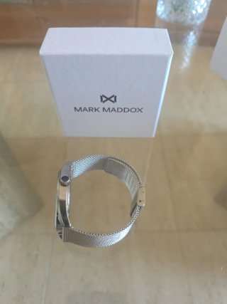 Reloj Mark Maddox Azul y Plateado