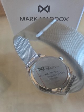 Reloj Mark Maddox Azul y Plateado