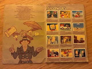 Álbum Cromos Inspector Gadget 1983