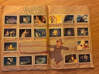 Álbum Cromos Inspector Gadget 1983