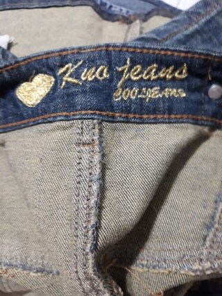 Mono falda KNO jeans azul