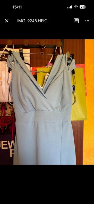 Vestido Pura Vida azul boda