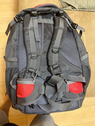 Mochila Angel Sport Roja y Gris