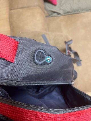 Mochila Angel Sport Roja y Gris