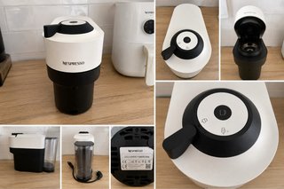 Cafetera Nespresso Vertuo Blanca.