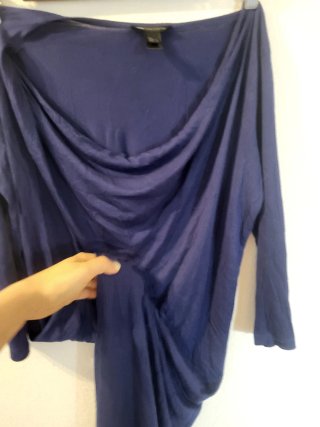 Vestido Azul Mango Talla M