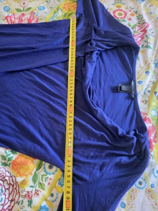 Vestido Azul Mango Talla M
