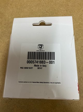 Carcasa original Llave Abarth Set 2 Unidades