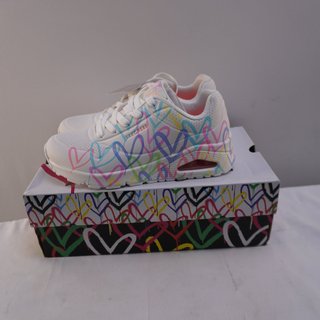 Zapatillas Skechers Mujer Corazón Multicolor Talla