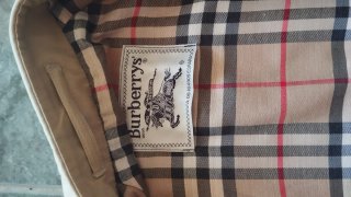 Gabardina Vintage Burberrys Beige