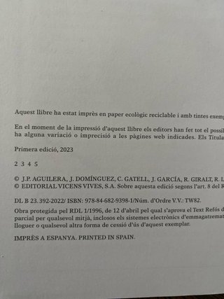 Situacions Geografia i Hitòria 4 ESO Vicens Vives