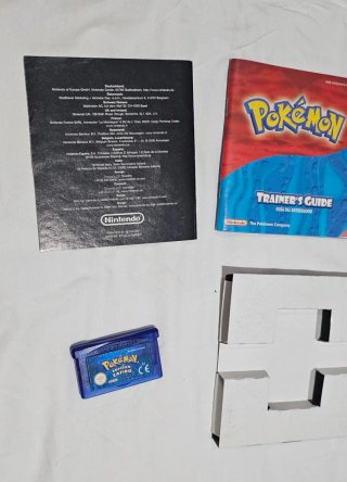 Pokémon Zafiro GBA Edición Zafiro