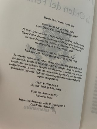 Harry Potter y la Orden del Fénix