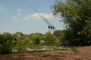 Trípode de Pesca Acero Inoxidable