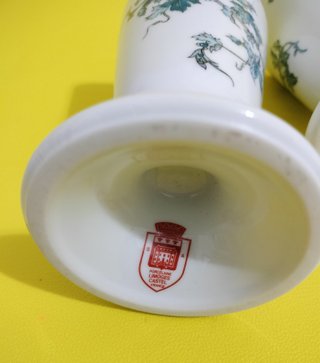 4 Mazagrans Limoges Castel Porcelana